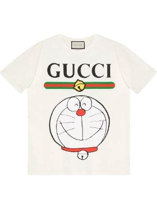 gucci x doraemon t shirt|Doraemon Gucci wallet.